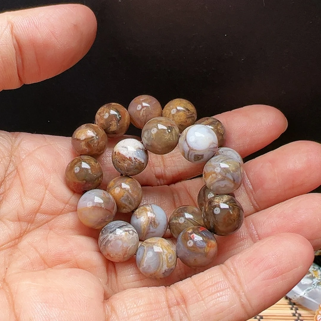 未镶嵌玛瑙/玉髓珠宝半成品