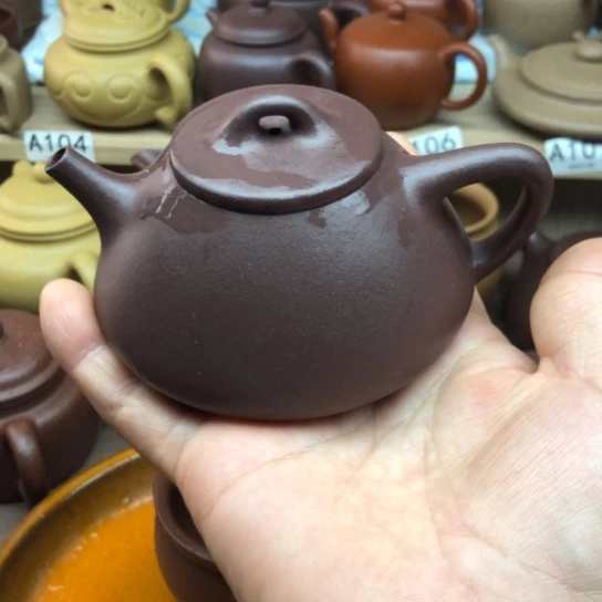 茶壶紫砂紫泥子冶170豪升左右