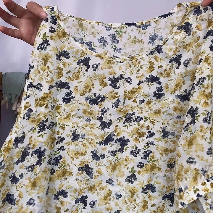 桑蚕丝短袖123456