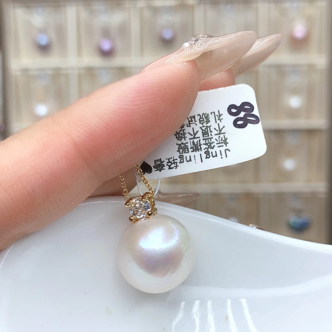 淡水珍珠合金吊坠(赠链)