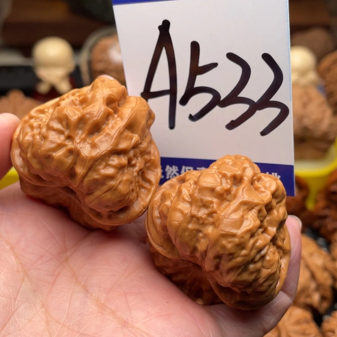 桃核把件蛤蟆头38