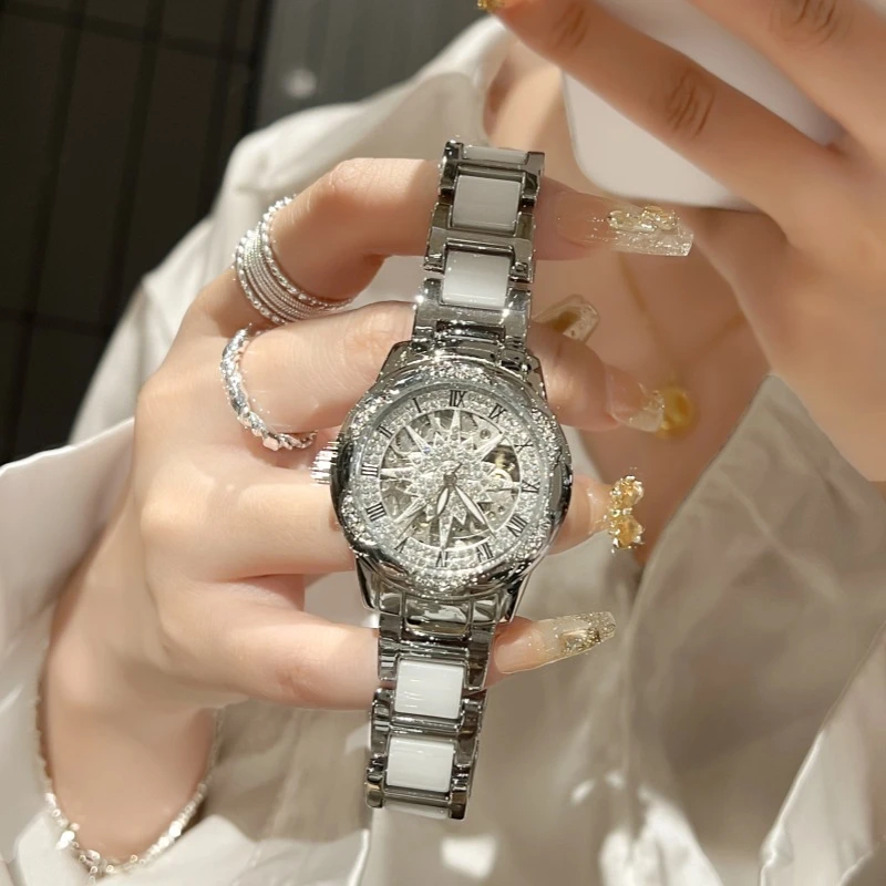 全自动机械手表女款2025年女士手表高端腕表手表机械表推荐女表