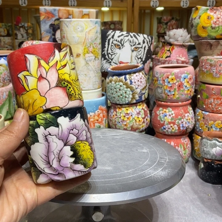 景德镇艺术手绘作品