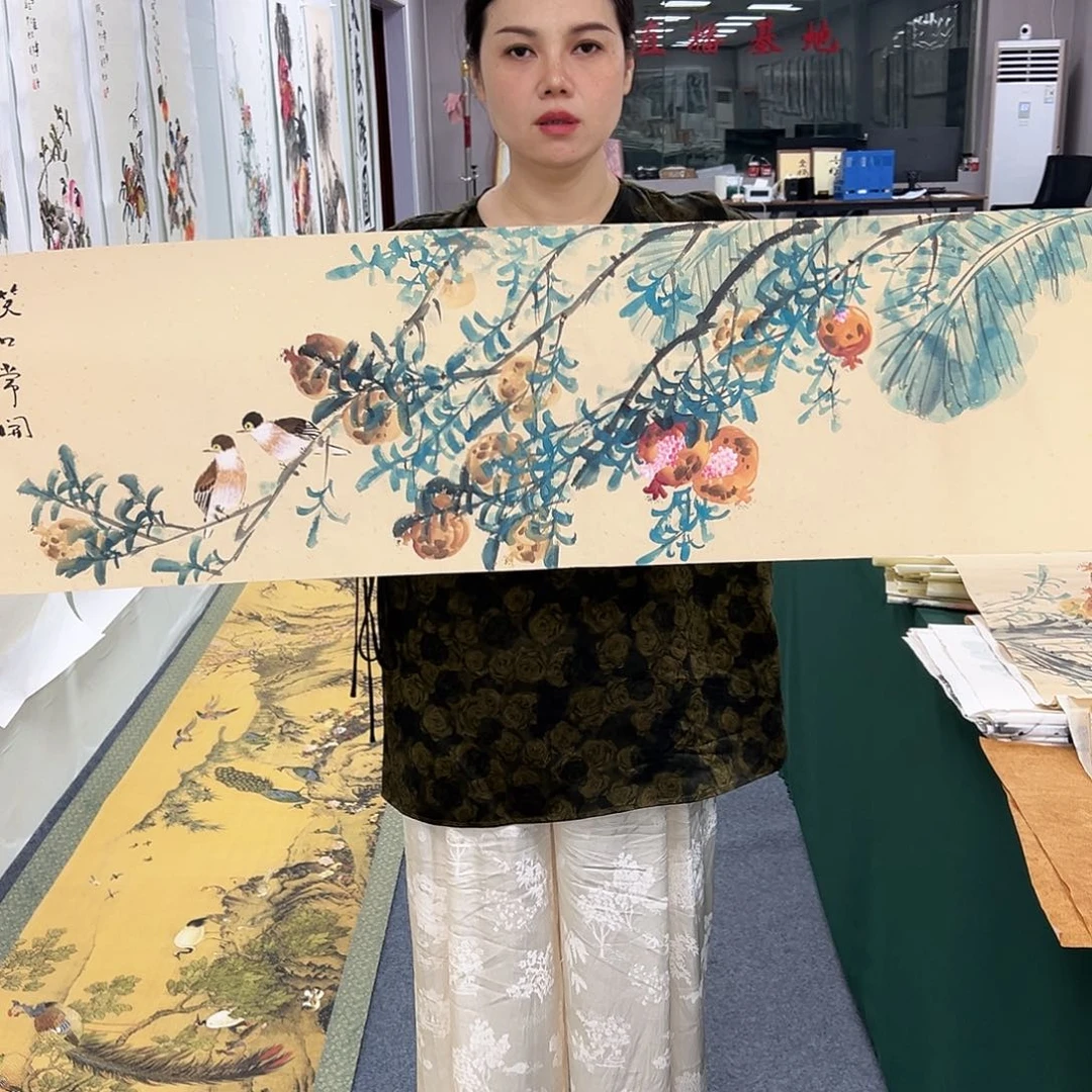 国画宣纸国画纯手绘作品