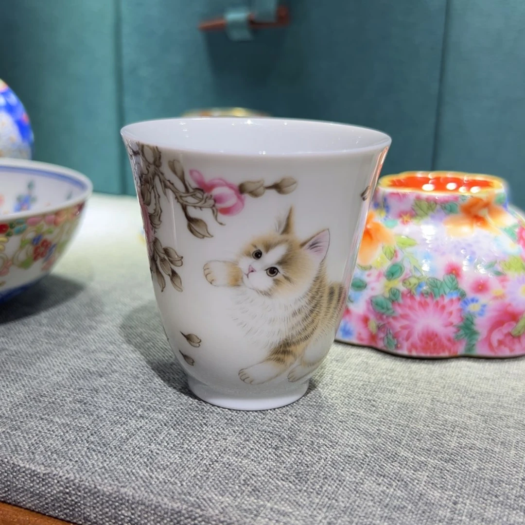 纯手工手绘 高端茶器