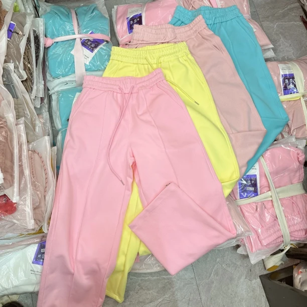 2025早春直筒宽松时尚百搭裤脚两用卫裤