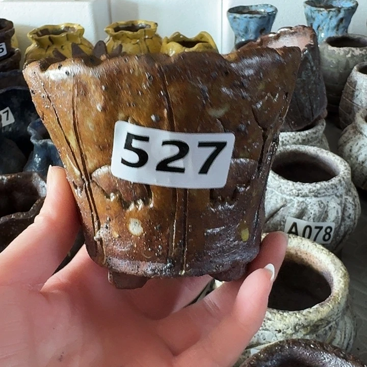 内口9高9粗陶手工制作