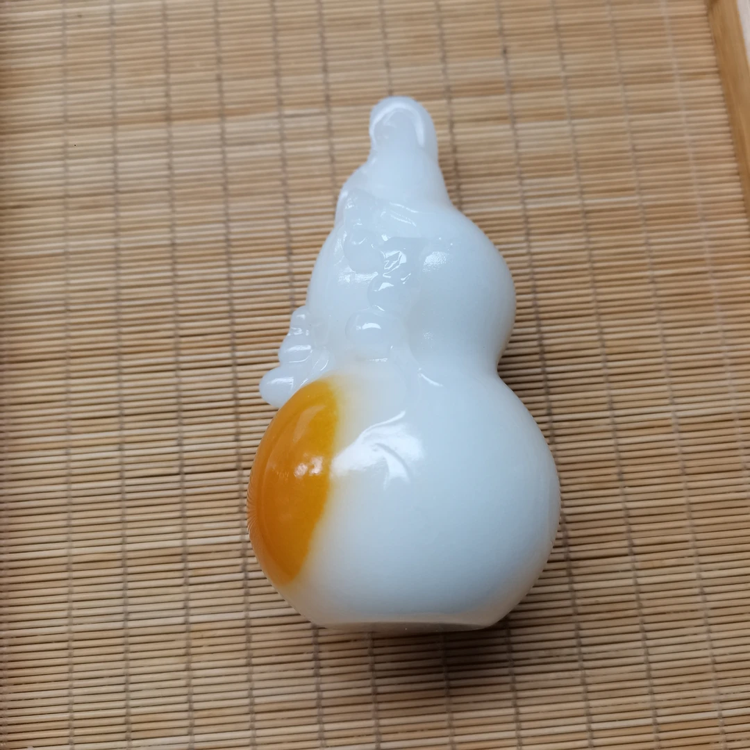 新疆和田玉宝葫芦摆件
