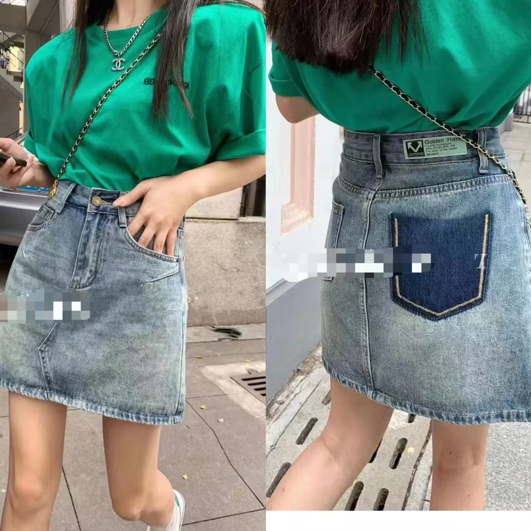 MB323403时尚气质牛仔短裙