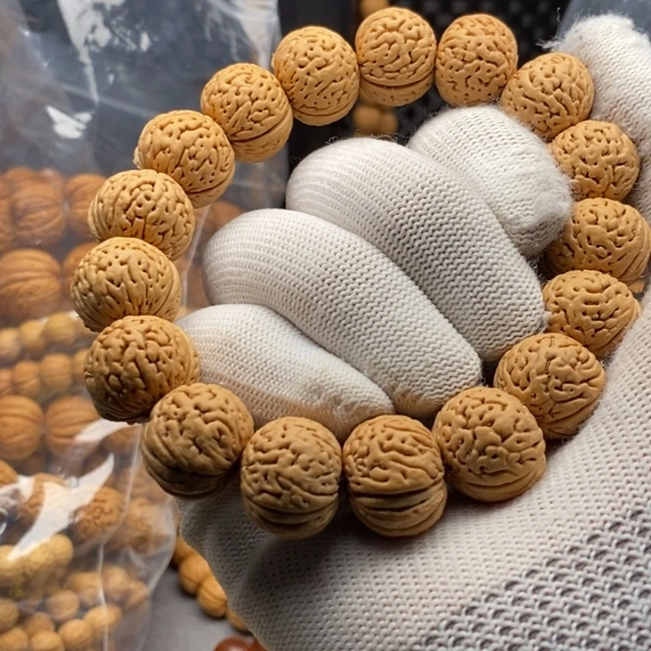 文玩核桃手串南瓜桃核手串