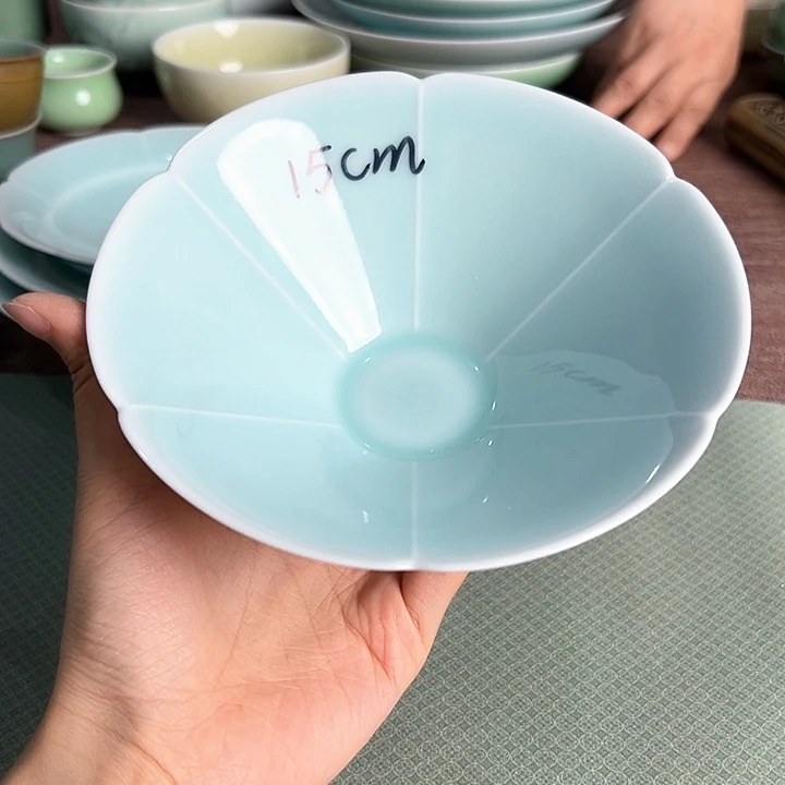 龙泉云间青瓷小米茶器