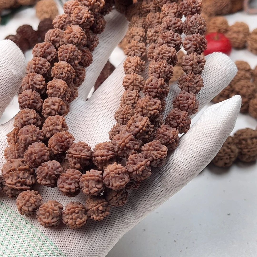 余***心手串金刚菩提11龙牙梅花脖挂