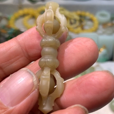 未镶嵌手链和田玉大****子