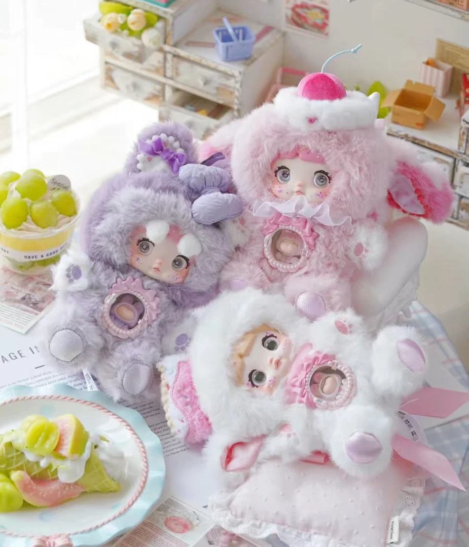 【拆盒】糯米儿一口甜心系列潮玩盲盒公仔