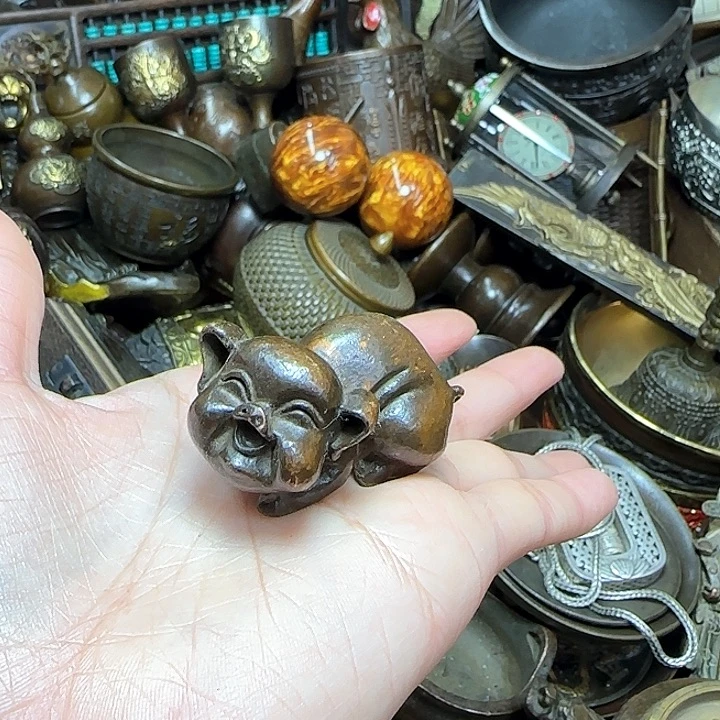铜材质文玩客厅家具摆件