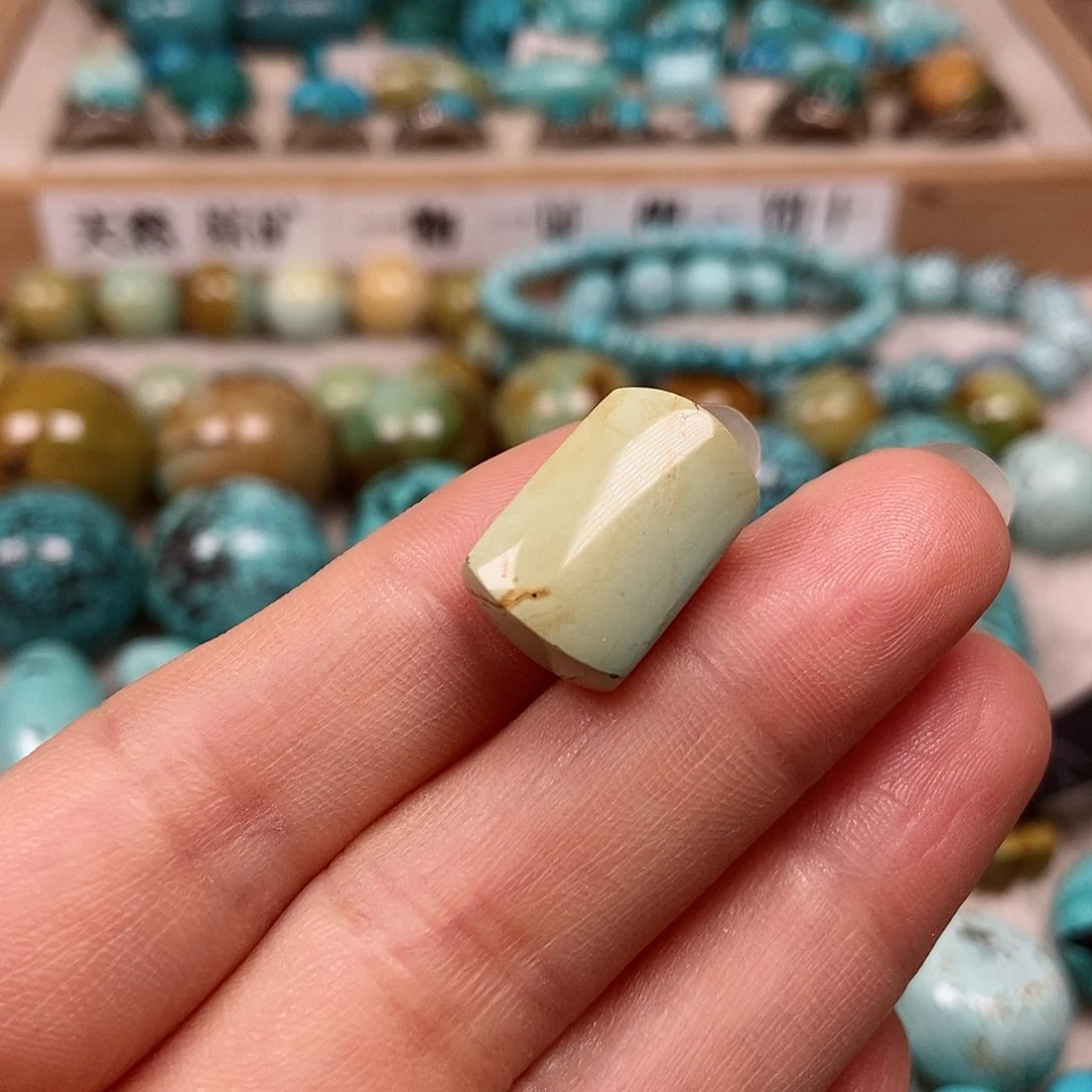 未镶嵌绿松石珠宝半成品