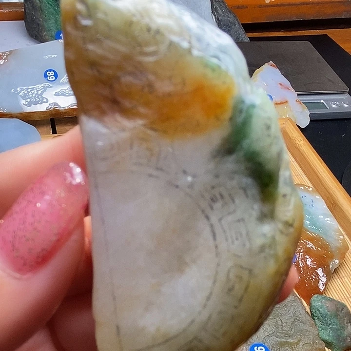 定制翡翠未镶嵌天然缅甸翡翠定制