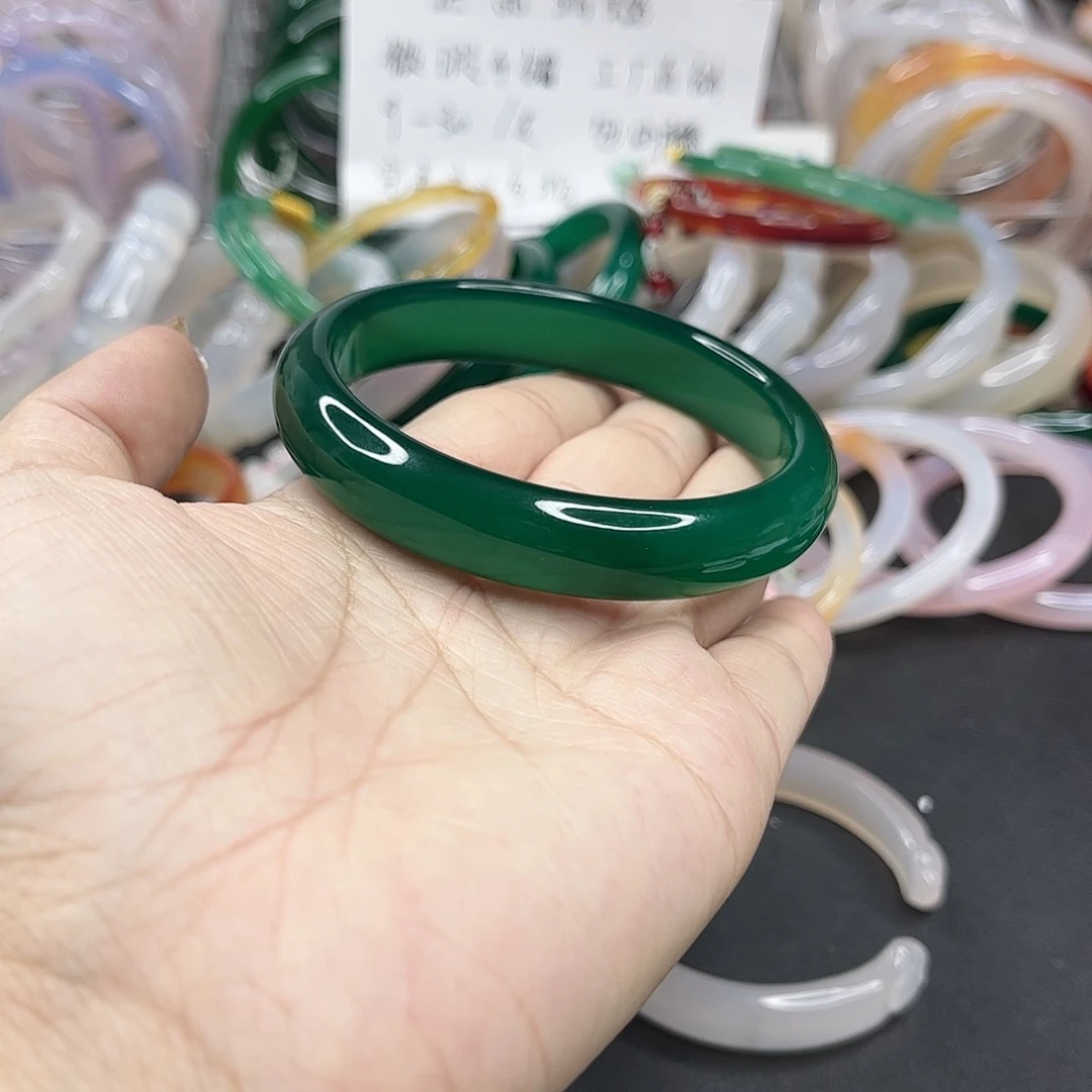 手镯玛瑙/玉髓未镶嵌妗****ฅ