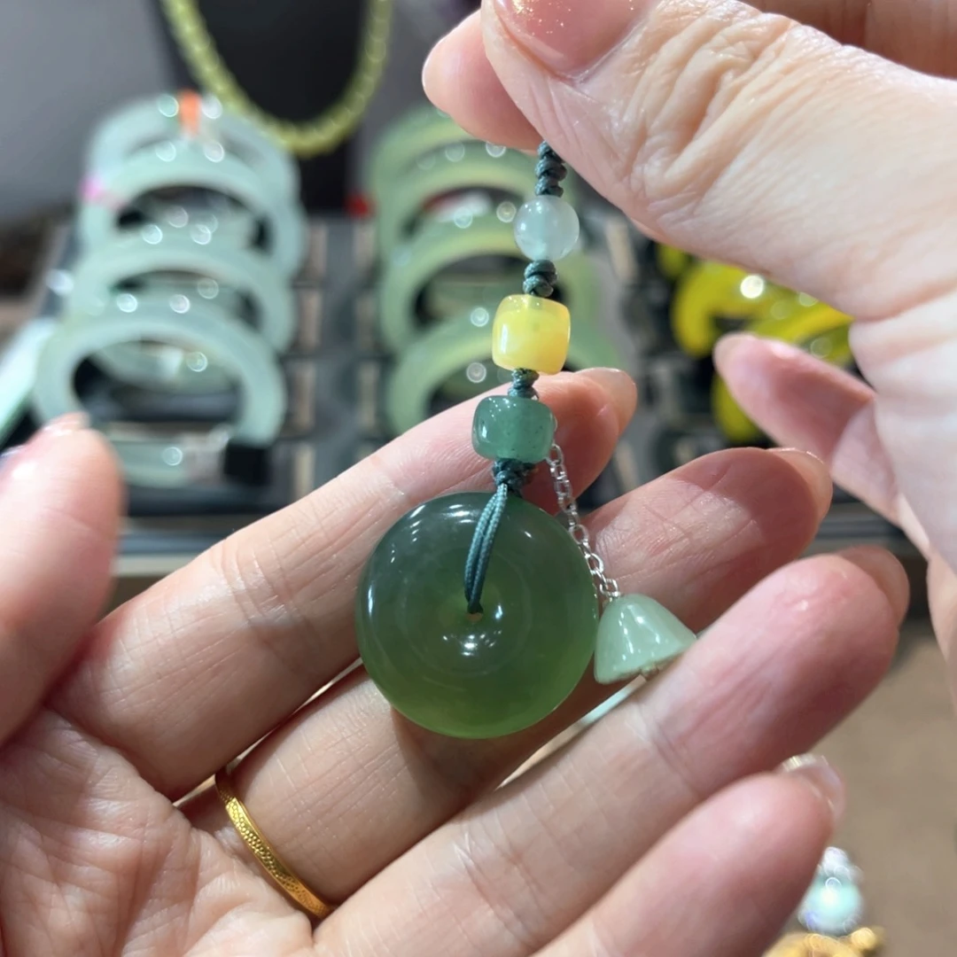 岫玉手镯未镶嵌手镯