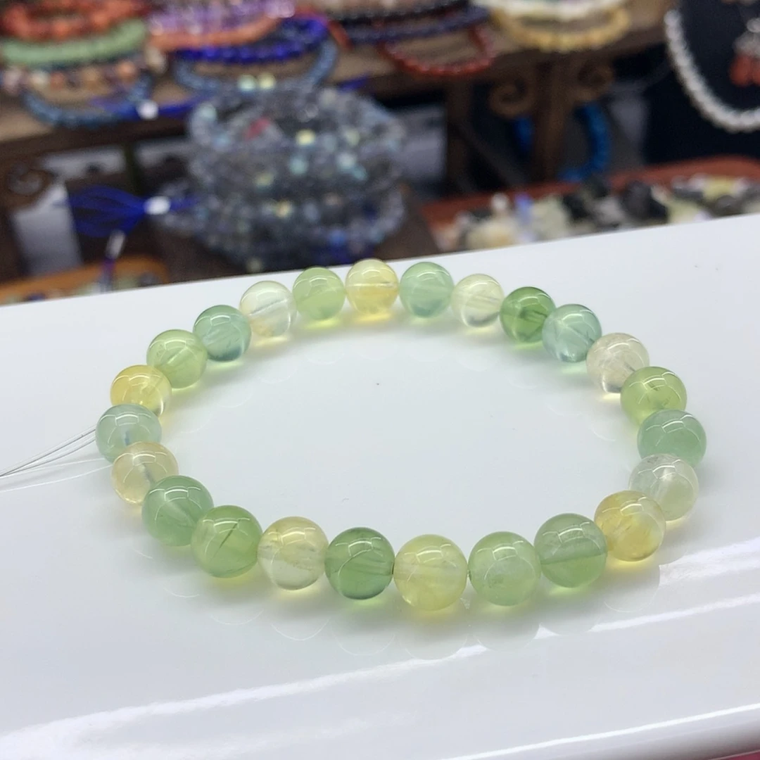 【闪购商品】葡萄石手串未镶嵌手串