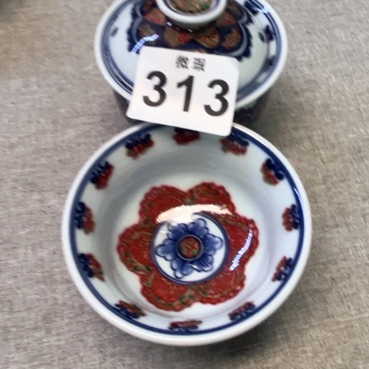 不***童景德镇陶瓷釉里红