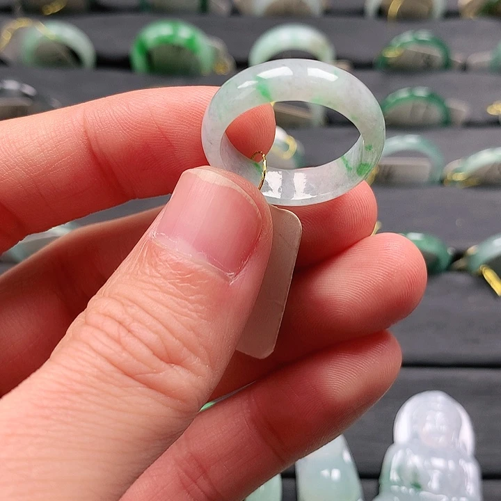 翡翠戒指未镶嵌戒指