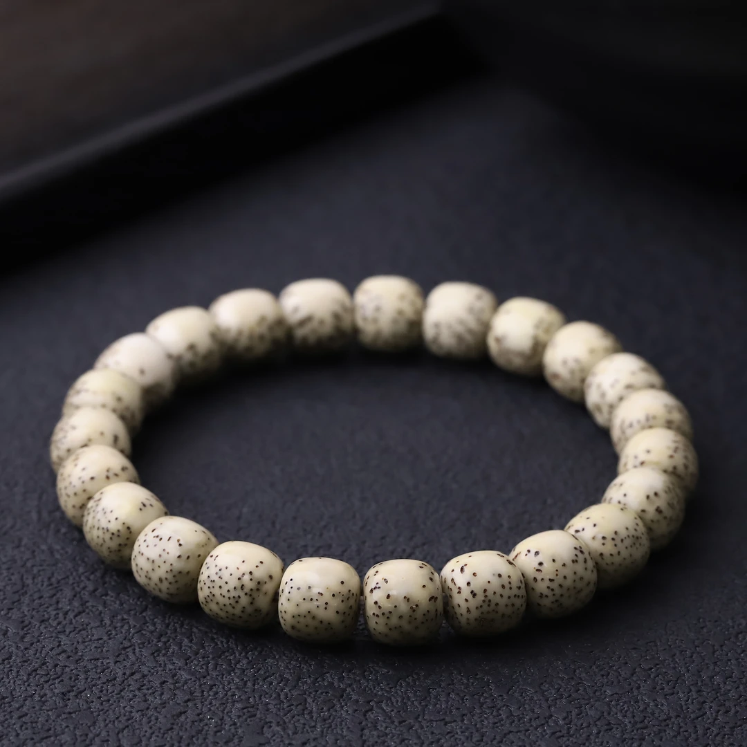 251278 大尺寸原白细星河豚单圈