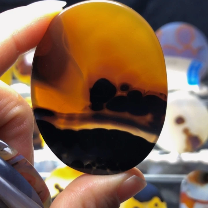 合金玛瑙/玉髓珠宝奇石20