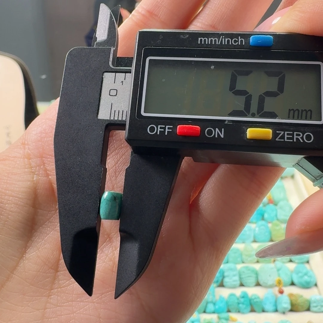 绿松石未镶嵌吊坠(不含链)桶珠（不要直接拍）