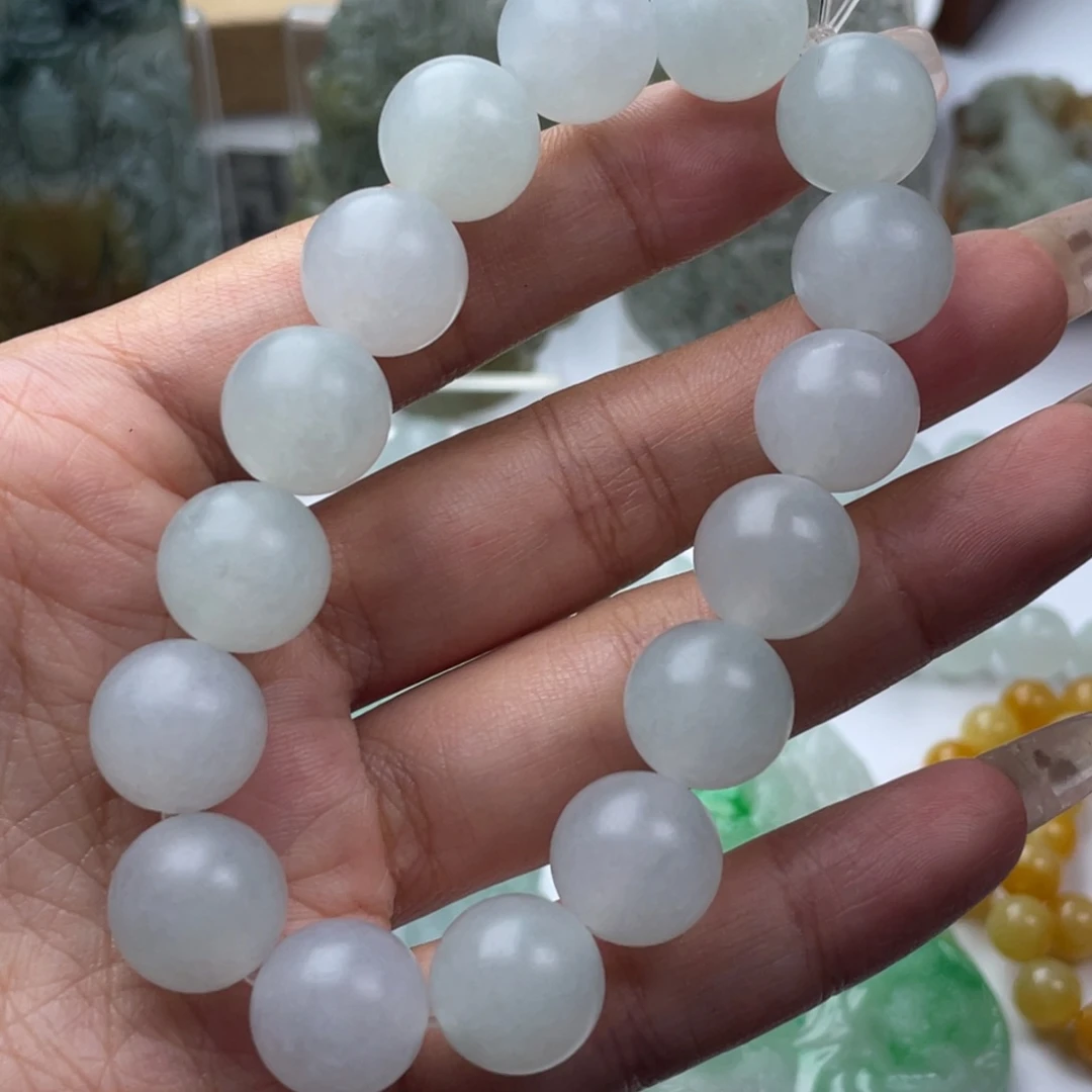 未镶嵌定制翡翠手串