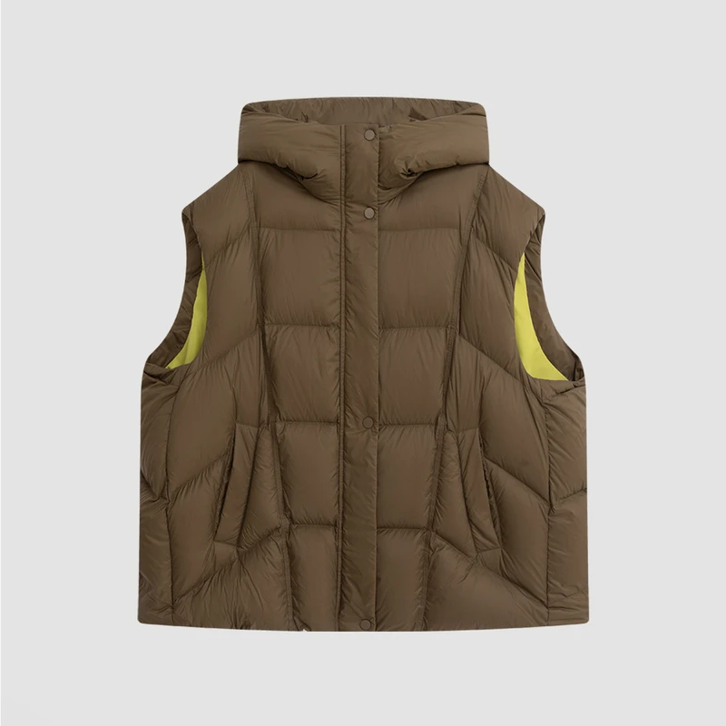 【达人专属】播外穿马甲休闲保暖时尚女士短款马夹BDQ4MD0896