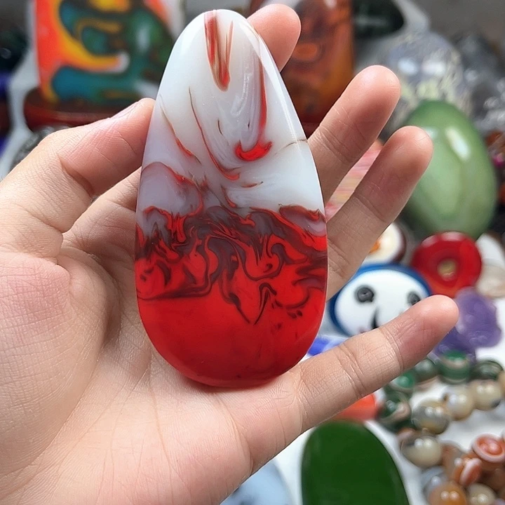 玛瑙/玉髓未镶嵌珠宝半成品