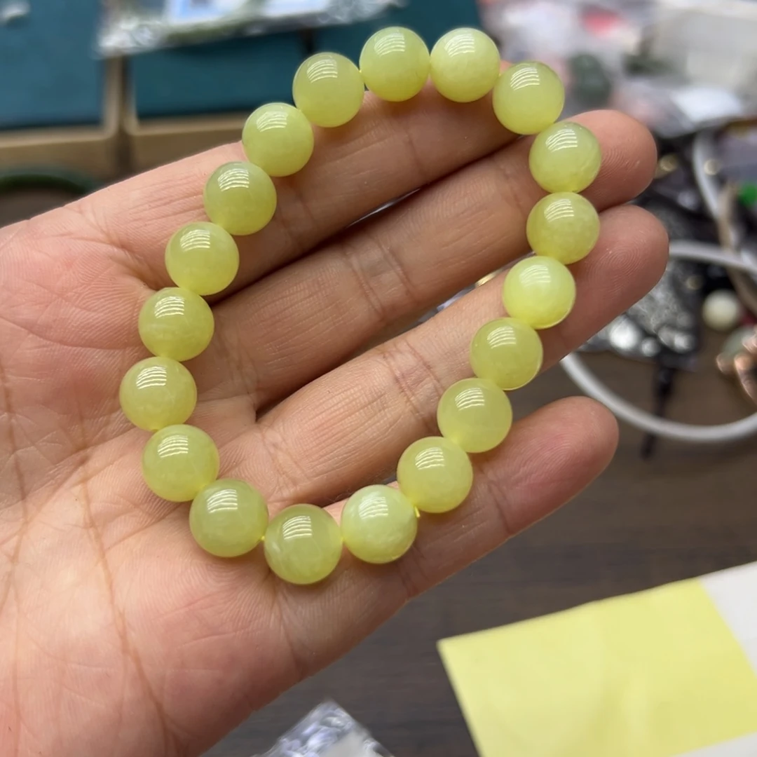 和田玉未镶嵌手链548