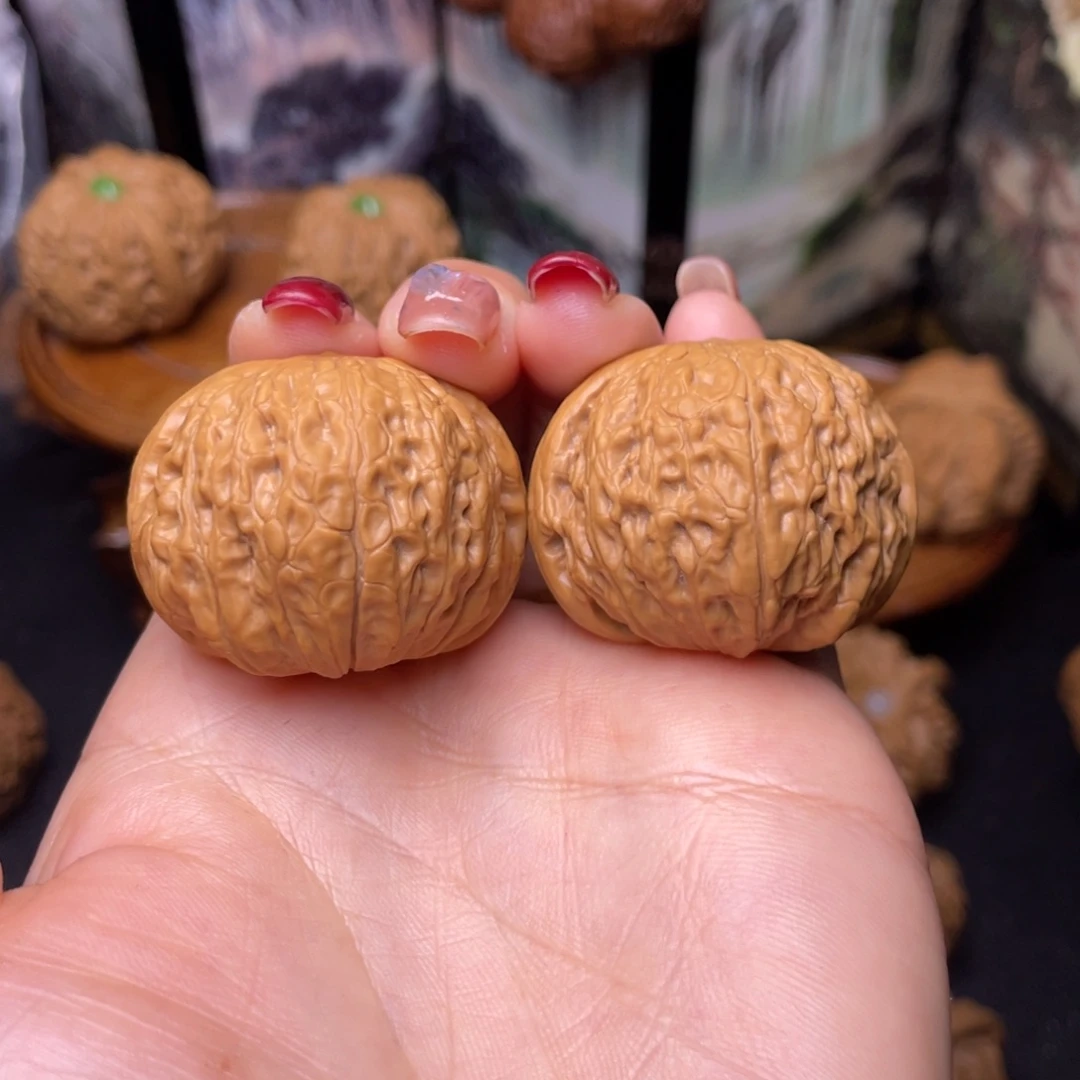 文玩核桃把件37铁锤