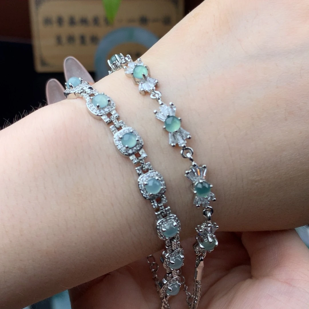 未镶嵌手链翡翠多样性发货发一件