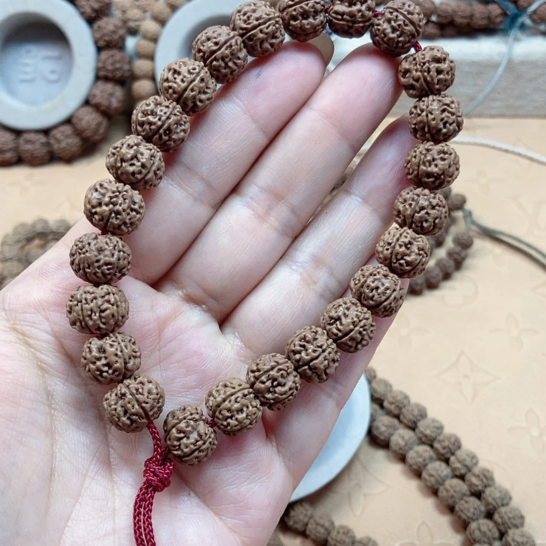 金刚菩提吊坠不**腿一档凹底梅花单圈