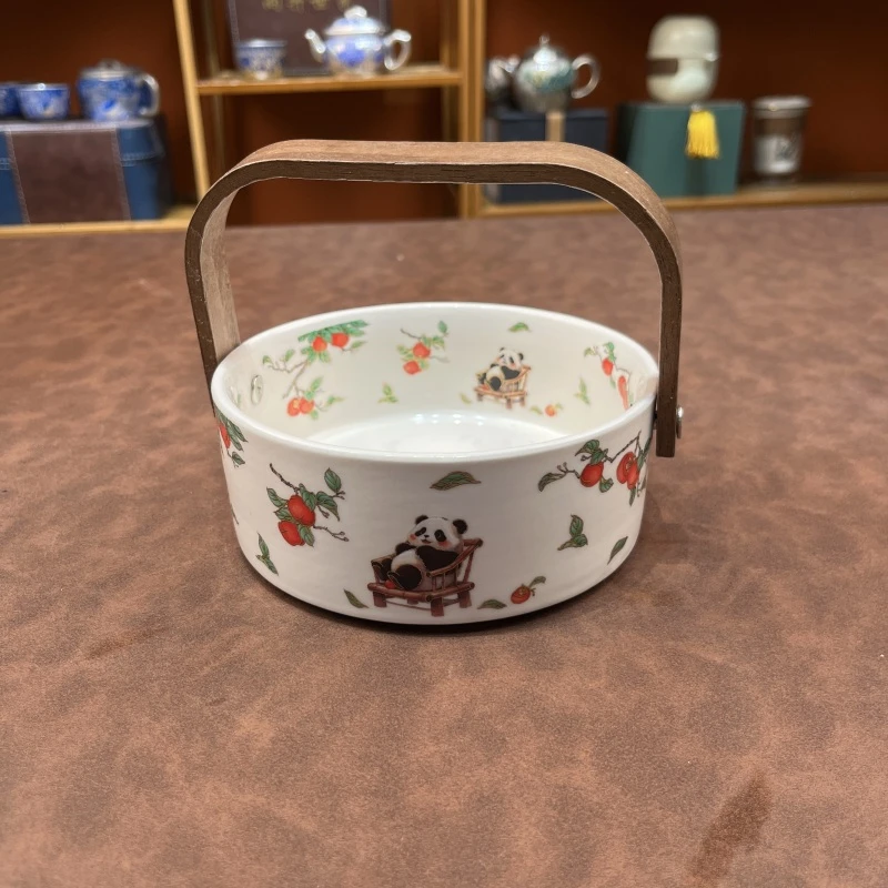 G3468熊猫蓝茶道配件