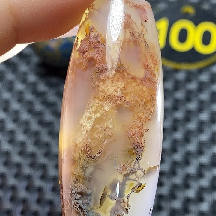 木***叶玛瑙/玉髓未镶嵌颈饰