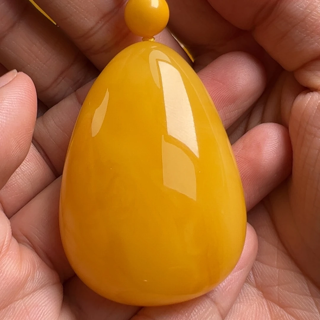 未镶嵌毛衣链蜜蜡无优化