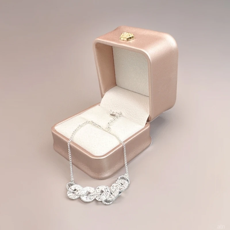 足银脚链 碎碎冰五帝钱手链新中式轻奢小众百搭高级轻奢气质时尚