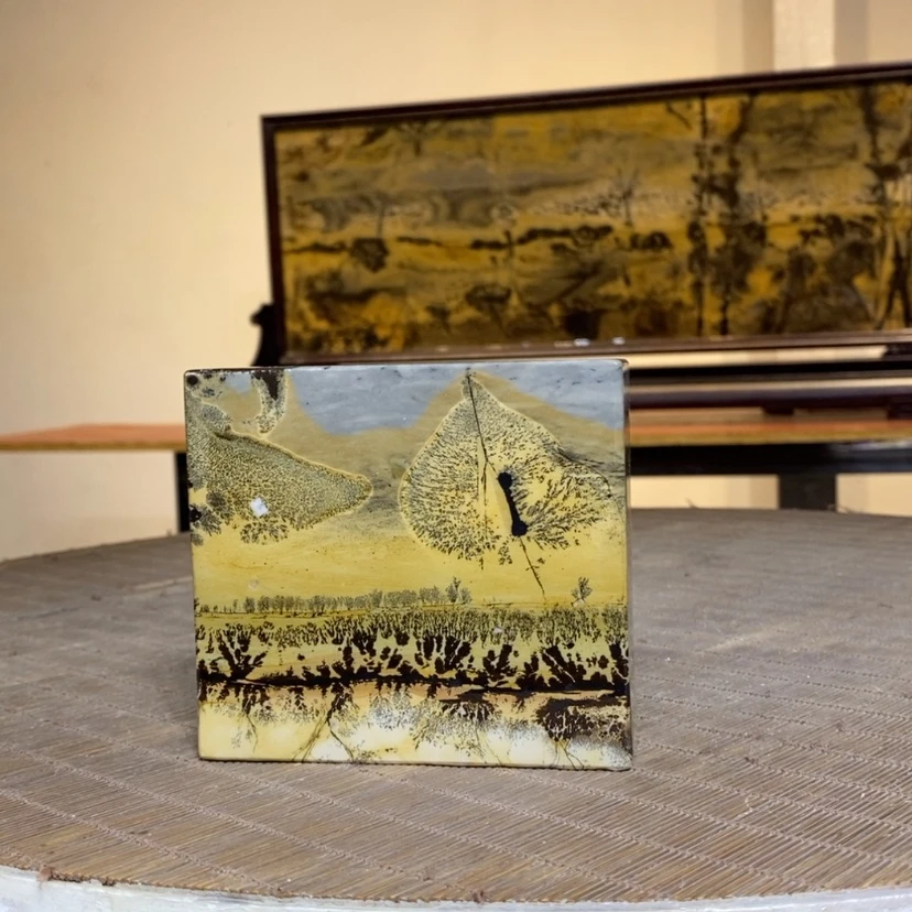 【闪购商品】广西国画石草花石