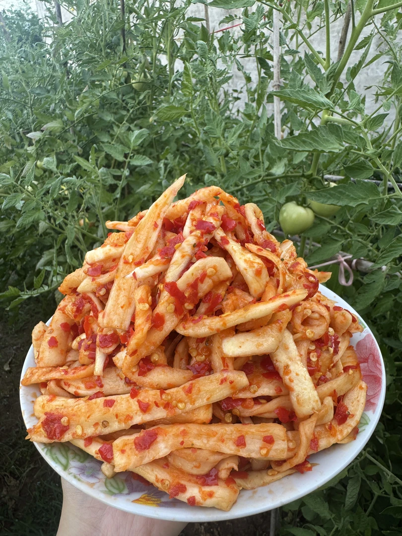 农家手工腌制江西酸辣萝卜条嘎嘣脆即食下饭菜500g