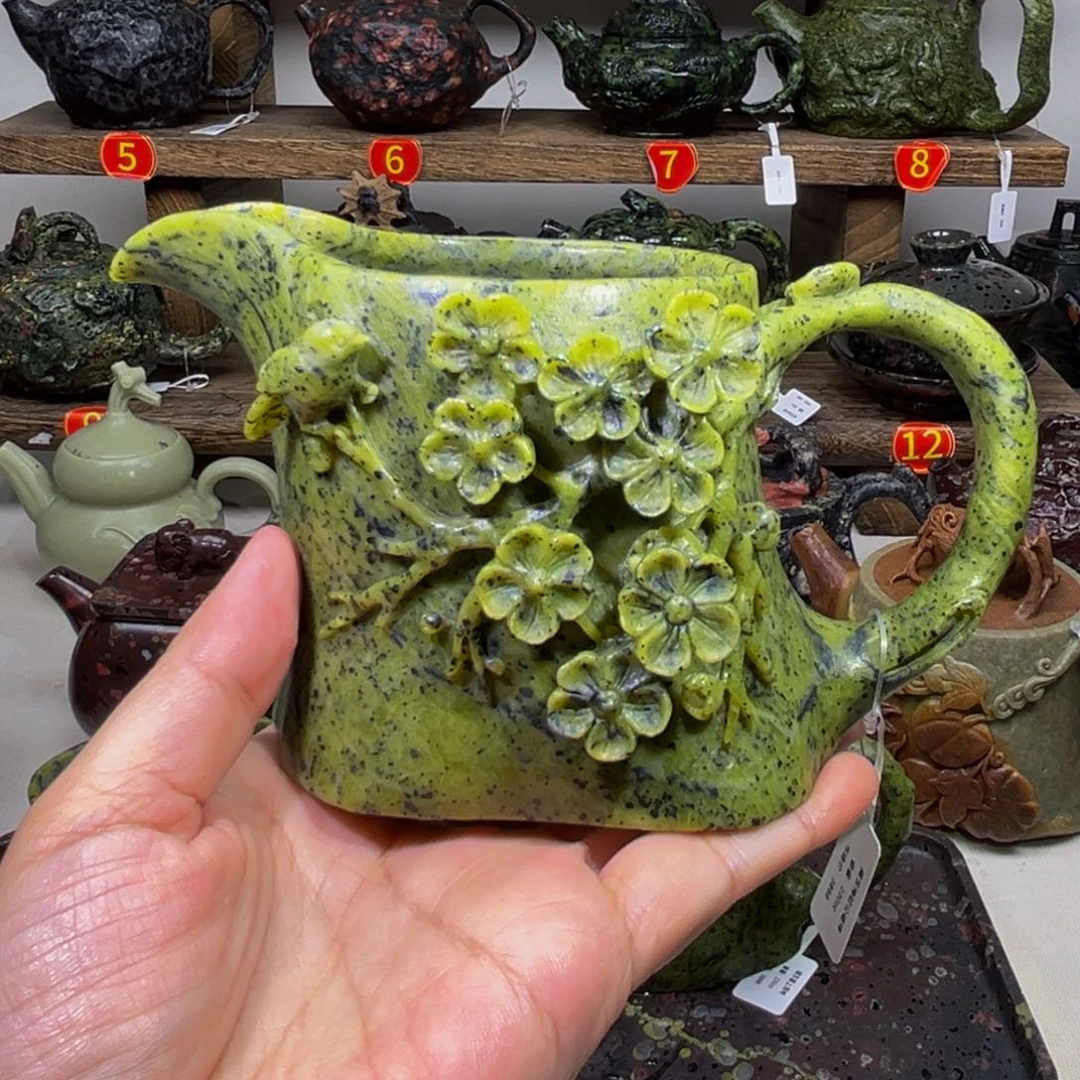 敏***名石材藏玉药王石精品公道杯