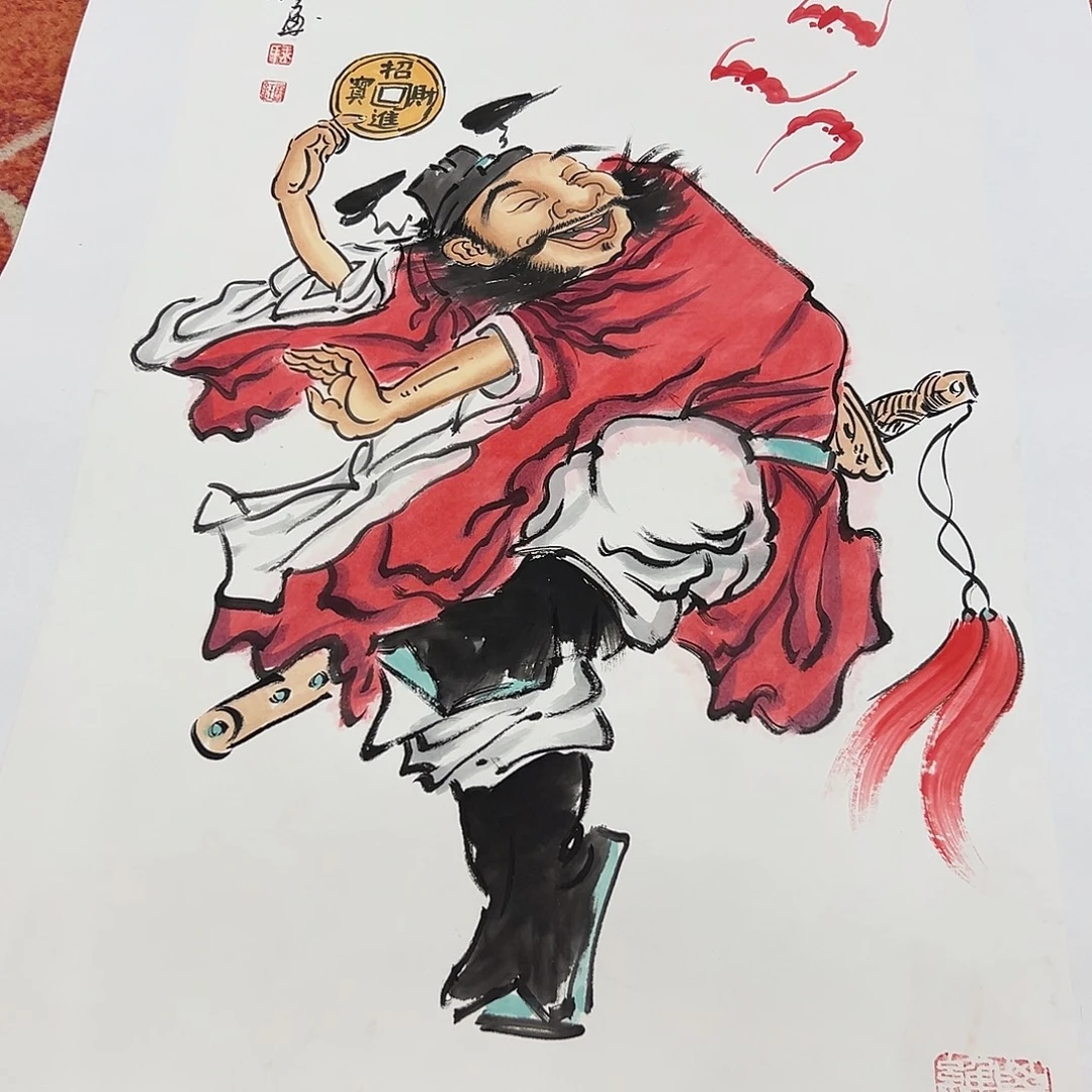 国画姜国华展览原作