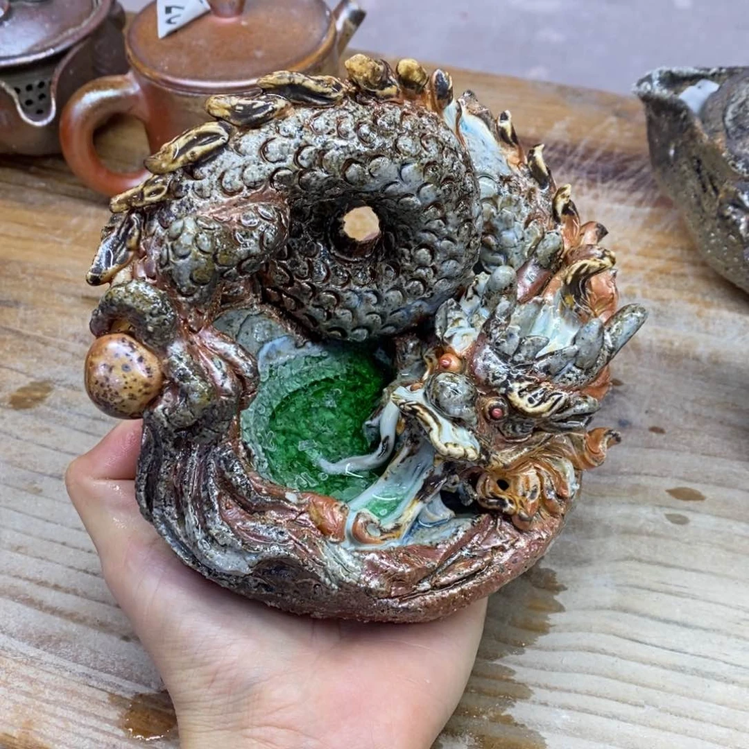 陶园柴烧，精品高货。乜*933折扣