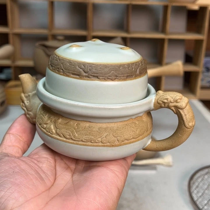 壶老段烧茶器茶具！