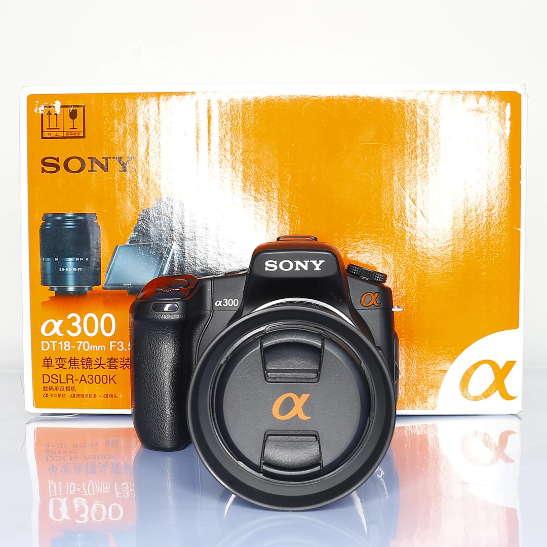 准新品 Sony/索尼 α300+18-70F3.5镜头套机 机身防抖 单反相机