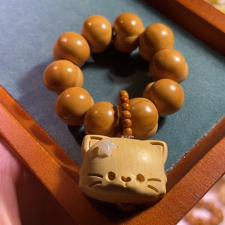 手串猴头核桃手工屁桃卡15+手捻