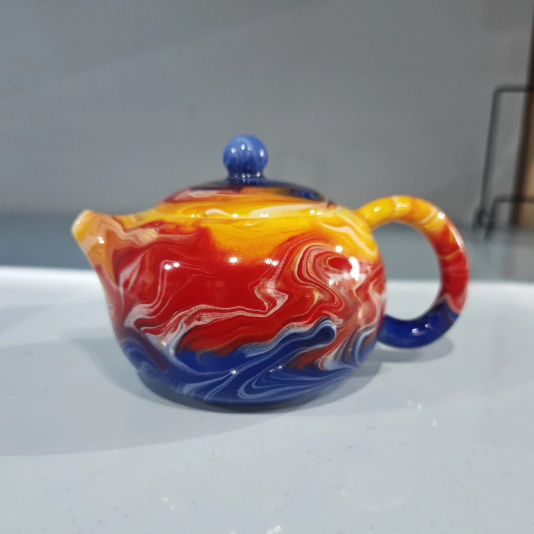 【景德镇】高温陶瓷，搅拌釉壶3