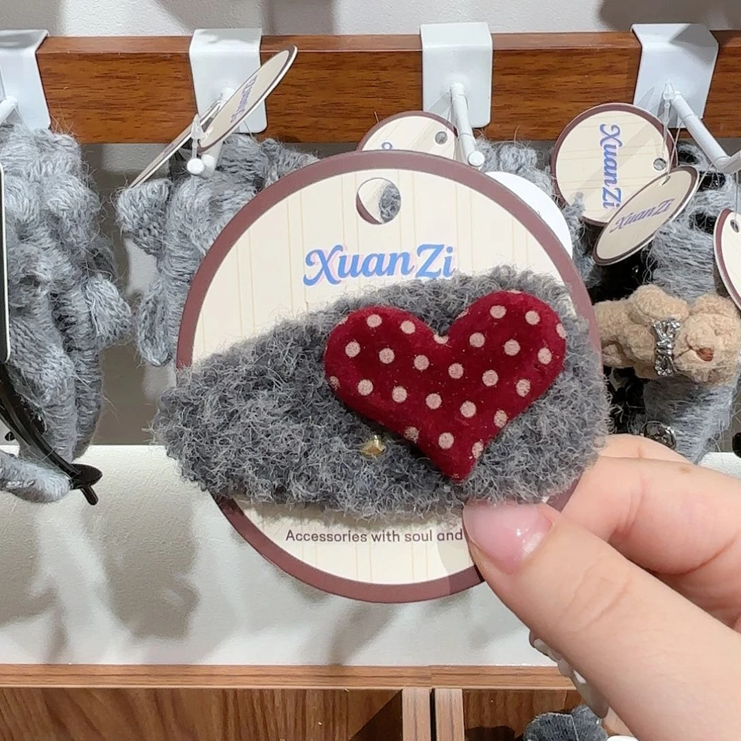 布艺铁合金发饰发夹